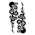 Tattoos ideas designs Ã¢â¬â tribal tattoo pattern vector illustration Royalty Free Stock Photo